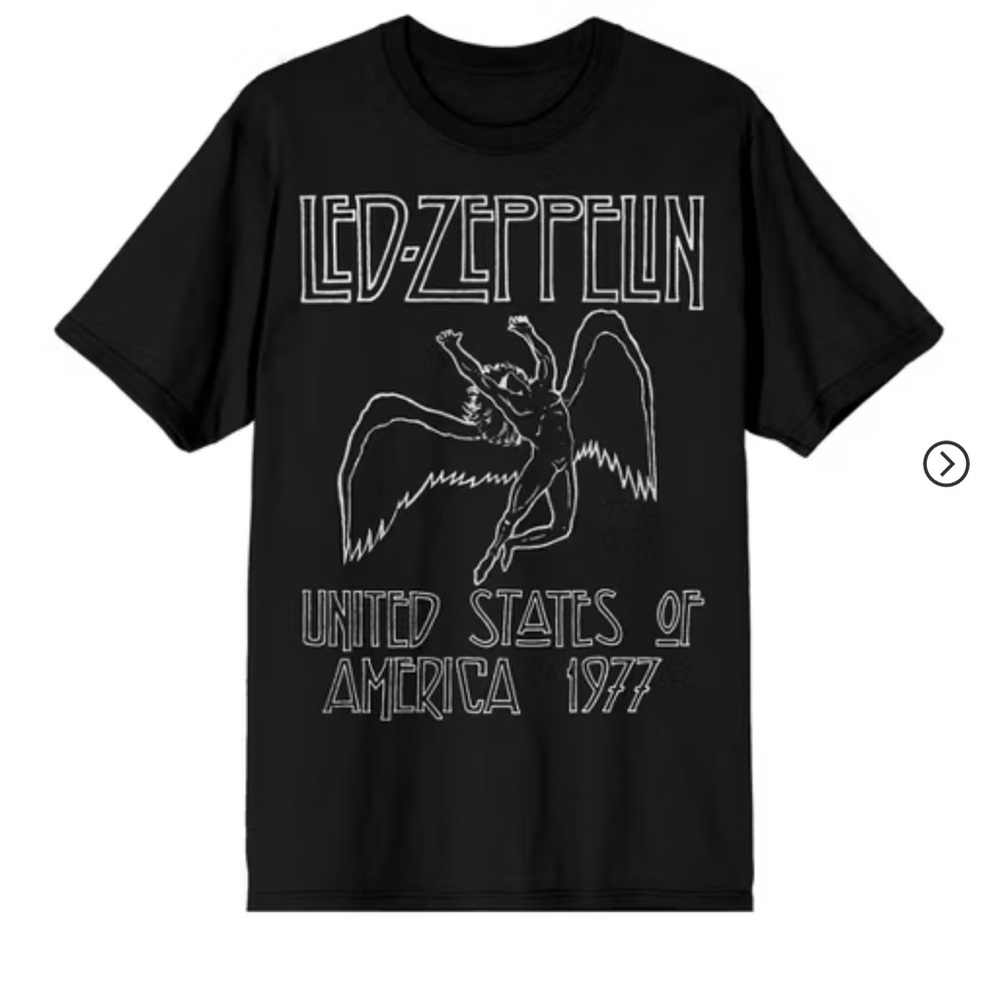 Woman’s small graphic t LED ZEPPLIN